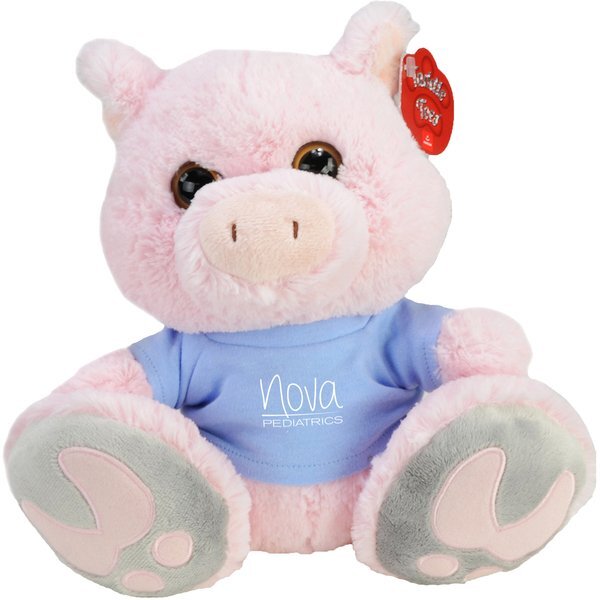 Taddle Toes Pig Plush, 10"