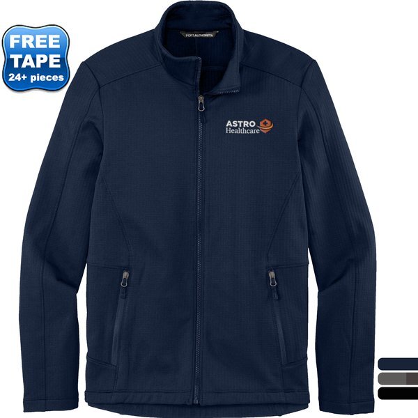 Port Authority® Grid Fleece Men's Jacket