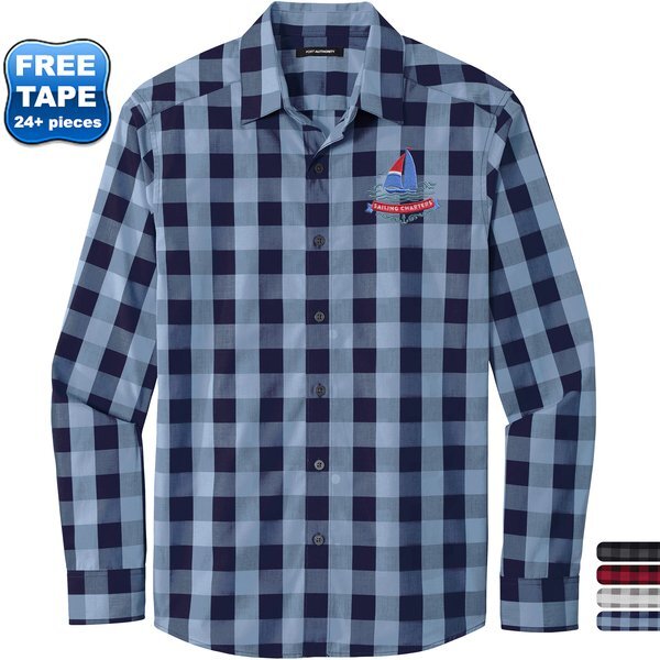Port Authority® Everyday Plaid Men's Shirt