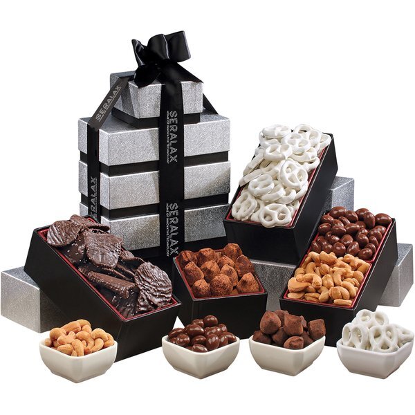 Pure Decadence Sweet and Savory Gift Tower