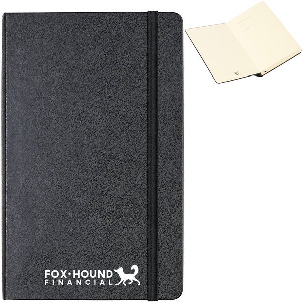 Moleskine® Hard Cover Ruled Large Expanded Notebook, 8-1/4" x 5"