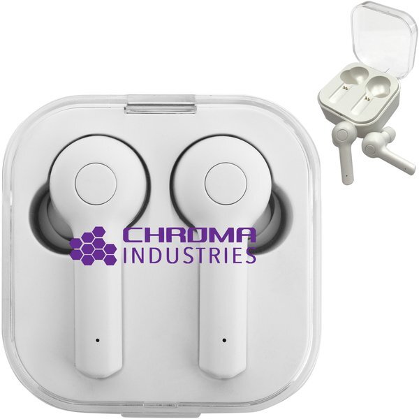 Wireless Charging Earbuds with Charging Case