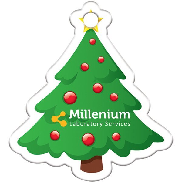 Christmas Tree Plastic Holiday Ornament