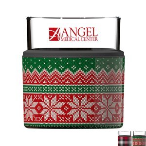 Asobu® Stainless Steel On the Rocks Holiday Kuzie & Old Fashioned Glass, 10.5oz. Asobu® Stainless Steel On the Rocks Holiday Kuzie & Old Fashioned Glass, 10.5oz.