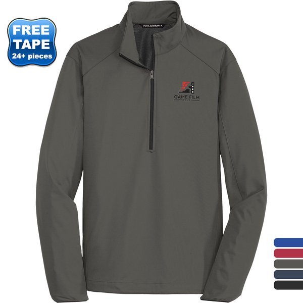 Port Authority® Active 1/2 Zip Soft Shell Men's Jacket