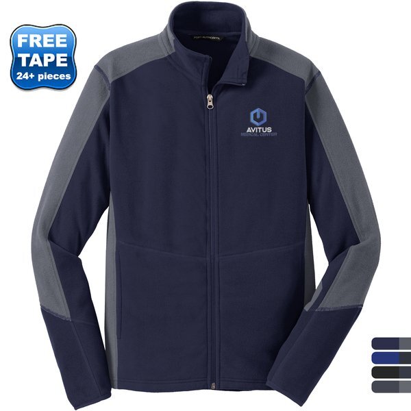 Port Authority® Colorblock Microfleece Men's Jacket