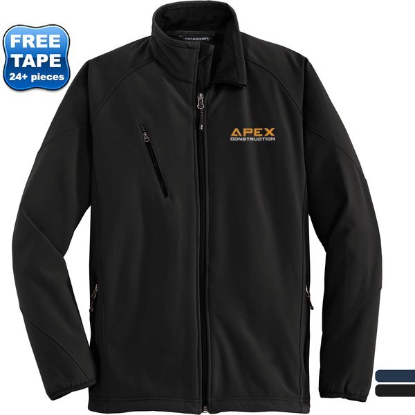 Port Authority® Textured Soft Shell Men's Jacket