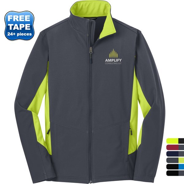 Port Authortity® Core Colorblock Soft Shell Men's Jacket