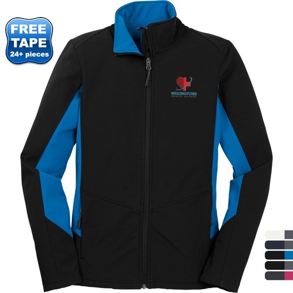 Port Authortity® Core Colorblock Soft Shell Ladies' Jacket