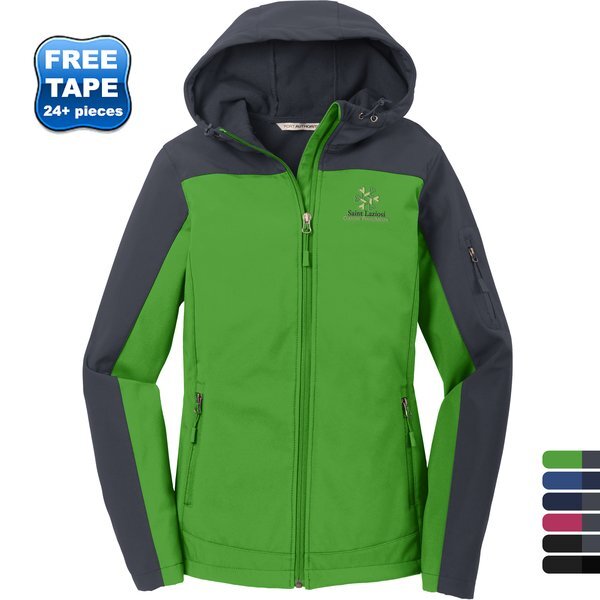 Port Authority® Hooded Core Soft Shell Ladies' Jacket