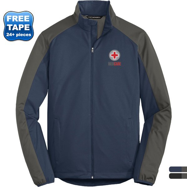 Port Authority® Active Colorblock Soft Shell Men's Jacket