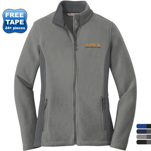 Port Authority® Colorblock Value Fleece Ladies' Jacket