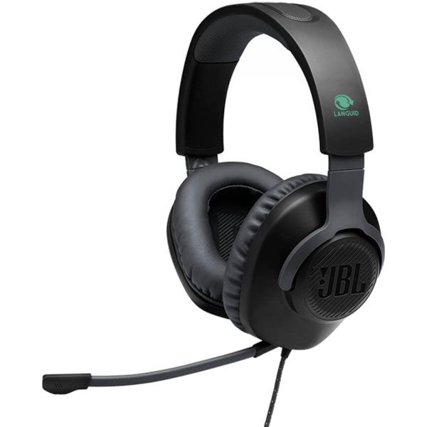 JBL® Quantum 100 Wired Over-Ear Gaming Headset w/ Detachable Mic