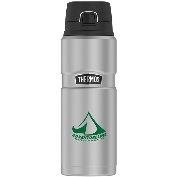 Thermos® Stainless King Vacuum Insulated Direct Drink Bottle, 24oz.