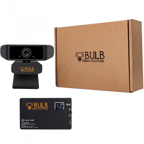 Virtual Meeting HD Webcam & Light Kit Gift Set