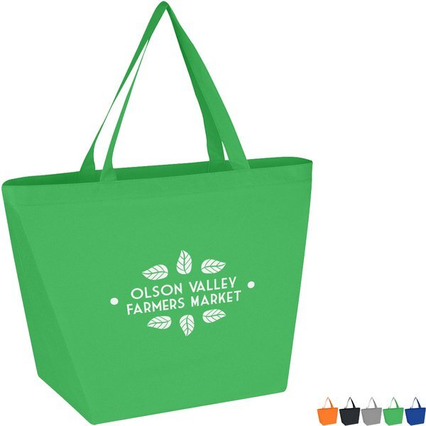 Non-Woven Budget Tote Bag w/ 100% RPET Material