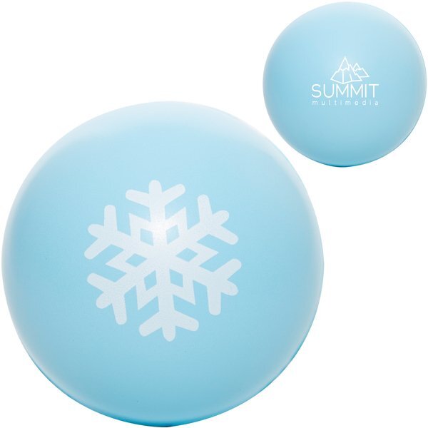 Snowflake Holiday Stress Reliever Ball