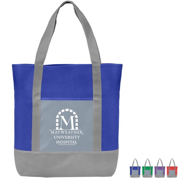Glenwood Non-Woven Tote Bag with Pocket
