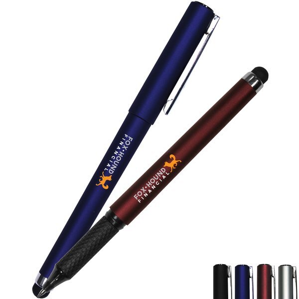 Halcyon® Gel Stylus Pen, Full Color Imprint