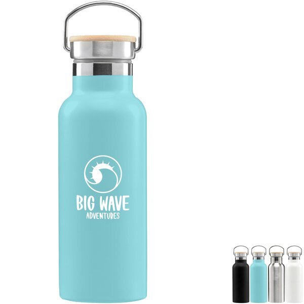 Oahu Double Wall Vacuum Insulated Canteen Bottle, 17oz.