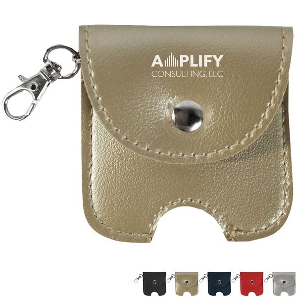 Leatherette Pouch with Swivel Clip