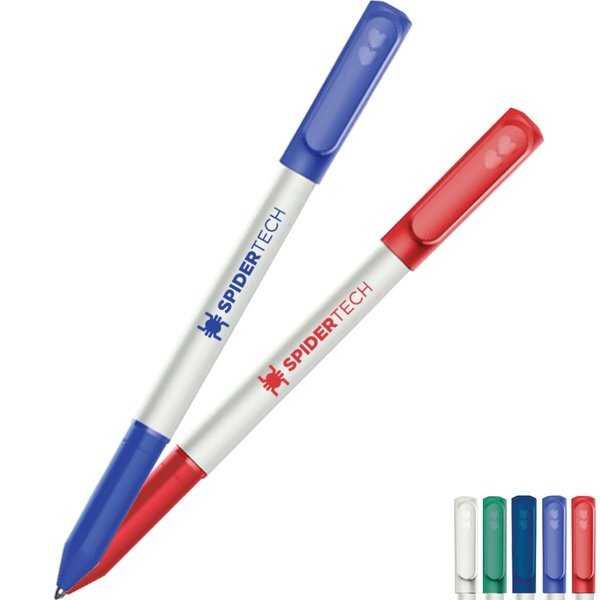 Paper Mate® Write Bros Stick Pen White Barrel, Blue Ink