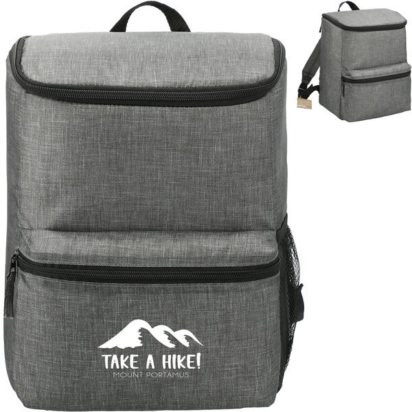 Excursion Recycled Polyester 20 Can Backpack Cooler