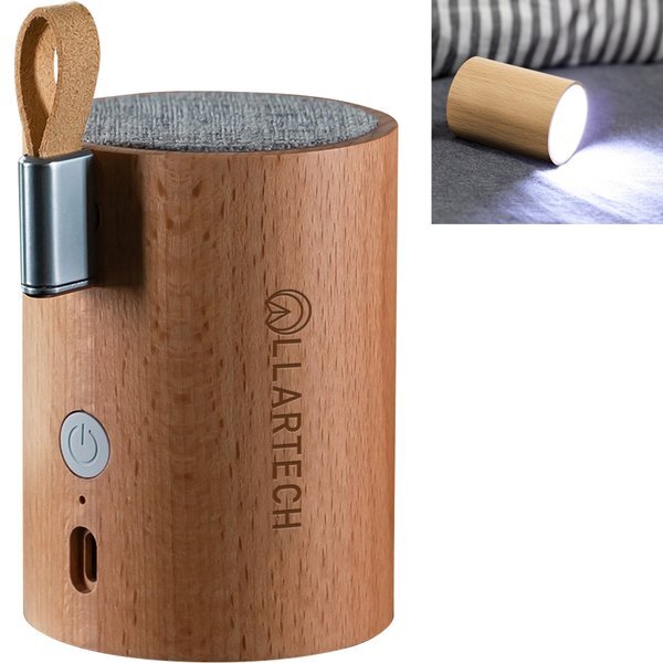 Eco-Friendly Premier Genuine Natural Wood-Crafted Bluetooth Speaker