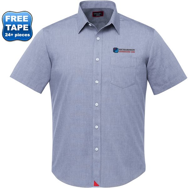 UNTUCKit® Petrus Cotton Wrinkle-Free Short Sleeve Men's Shirt