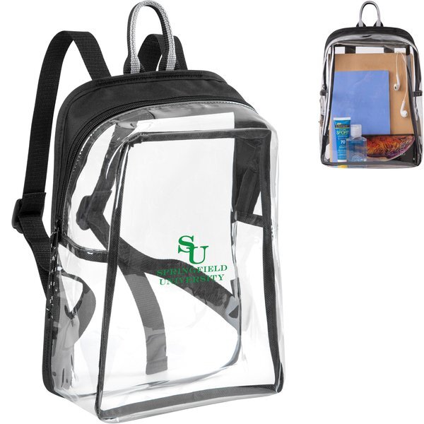 Sigma Clear Polyester Mini Backpack