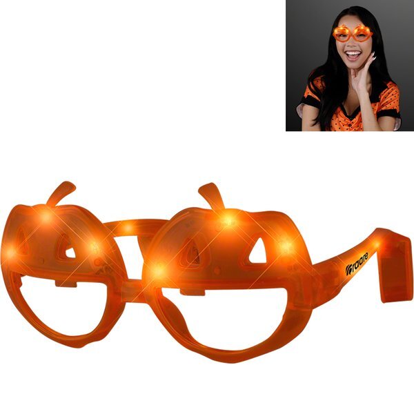 Light Up LED Pumpkin Glasses