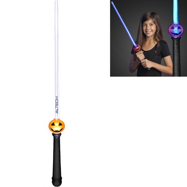 Jack-O-Lantern Halloween LED Sword Saber