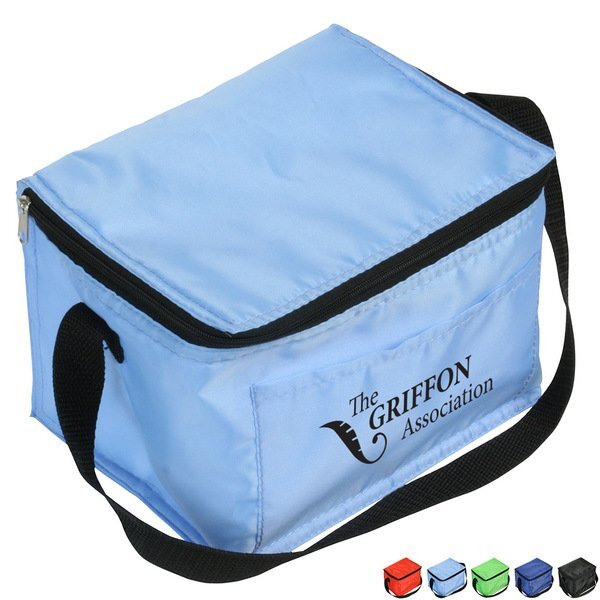 Snow Roller 6-Pack Polyester Insulated Cooler Bag