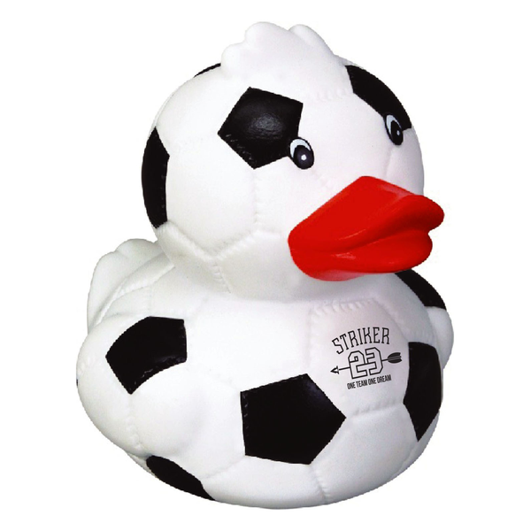 Soccer Ball Rubber Duck