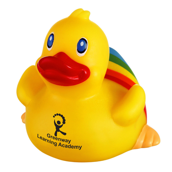 Rainbow Pride Rubber Duck