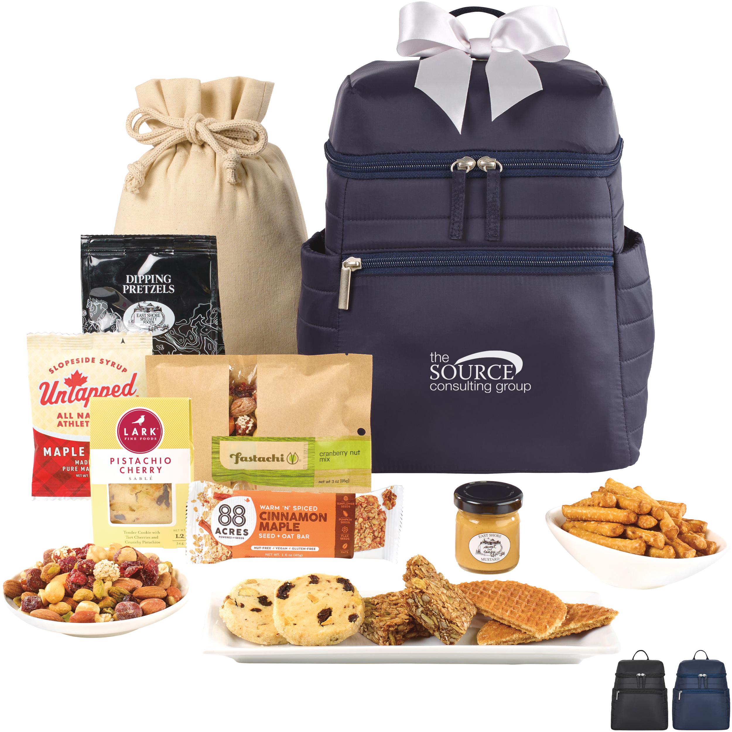 Cooler/Lunch Bag & Eco Food Container Gift Set with Holiday Gift Card -  Personalization Available