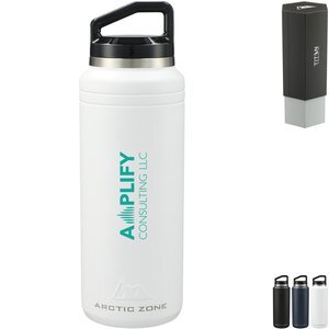 Arctic Zone® Titan Thermal HP® Double Wall Vacuum Insulated Copper Bottle, 32oz. Arctic Zone® Titan Thermal HP® Double Wall Vacuum Insulated Copper Bottle, 32oz.
