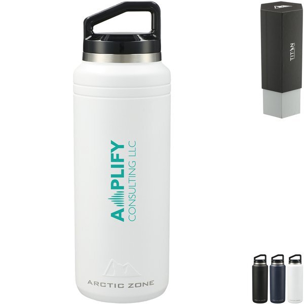 Arctic Zone® Titan Thermal HP® Double Wall Vacuum Insulated Copper Bottle, 32oz.