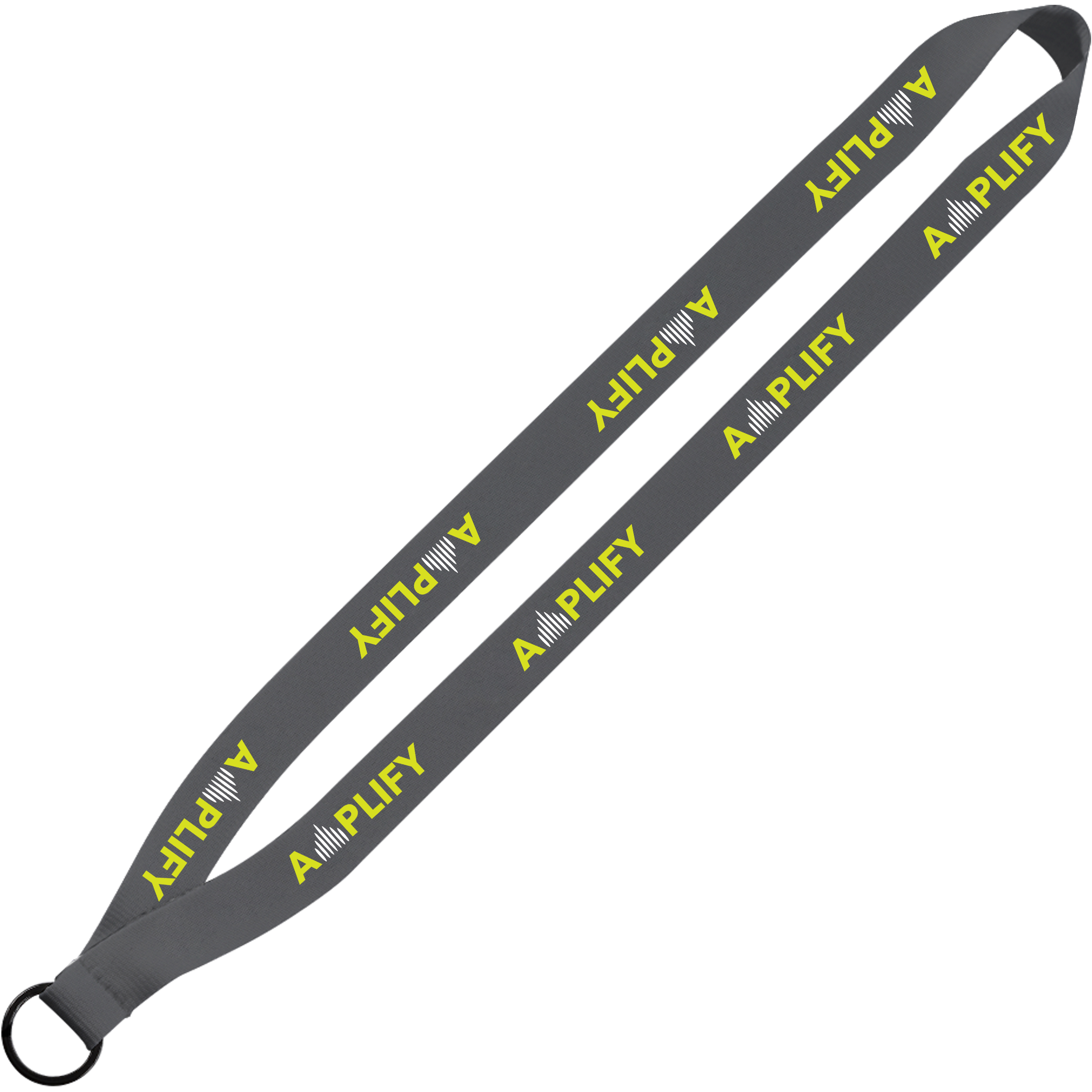  Idea Express 3/8 Wide Blank Lanyards Black with Swivel Hook  Attachment (Qty. 100) : Office Products