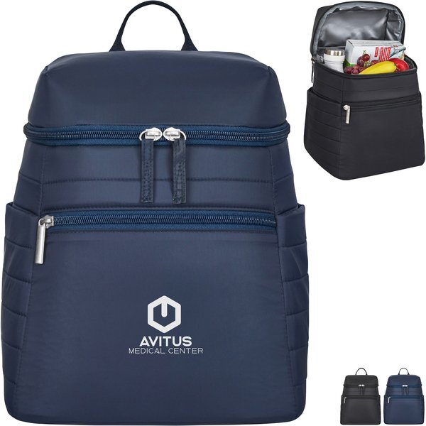 Aviana™ Mini Nylon 12-Can Backpack Cooler