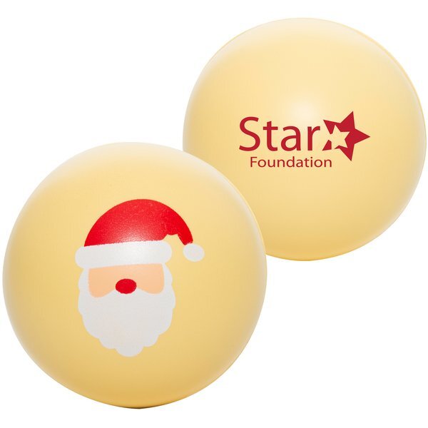 Holiday Santa Stress Reliever Ball