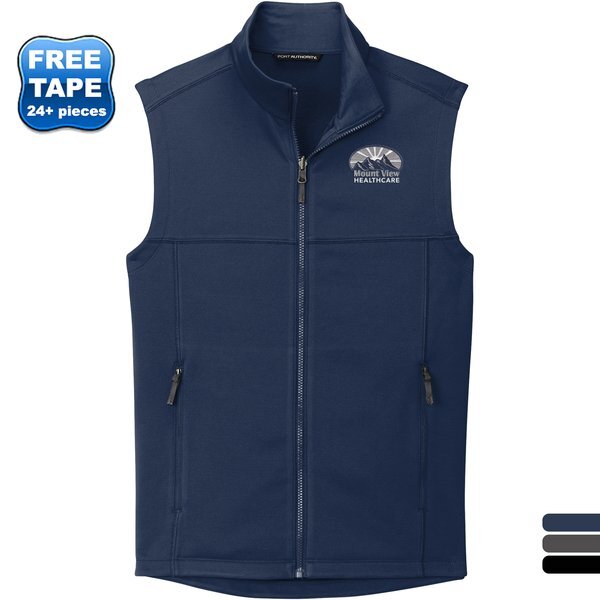 Port Authority® Collective Polyester Smooth Fleece Men's Vest