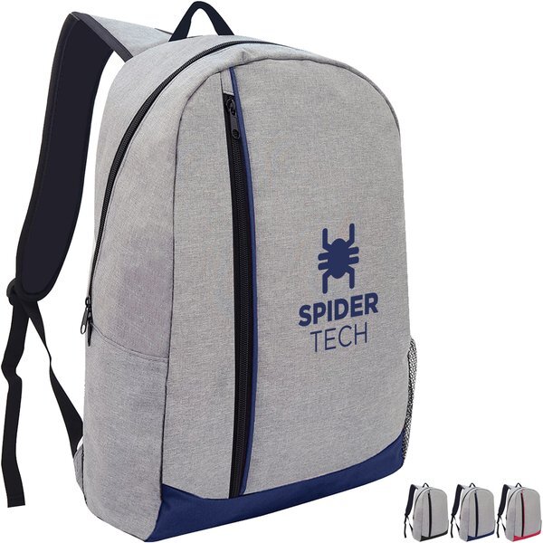 Hancock Heathered Polyester Laptop Backpack