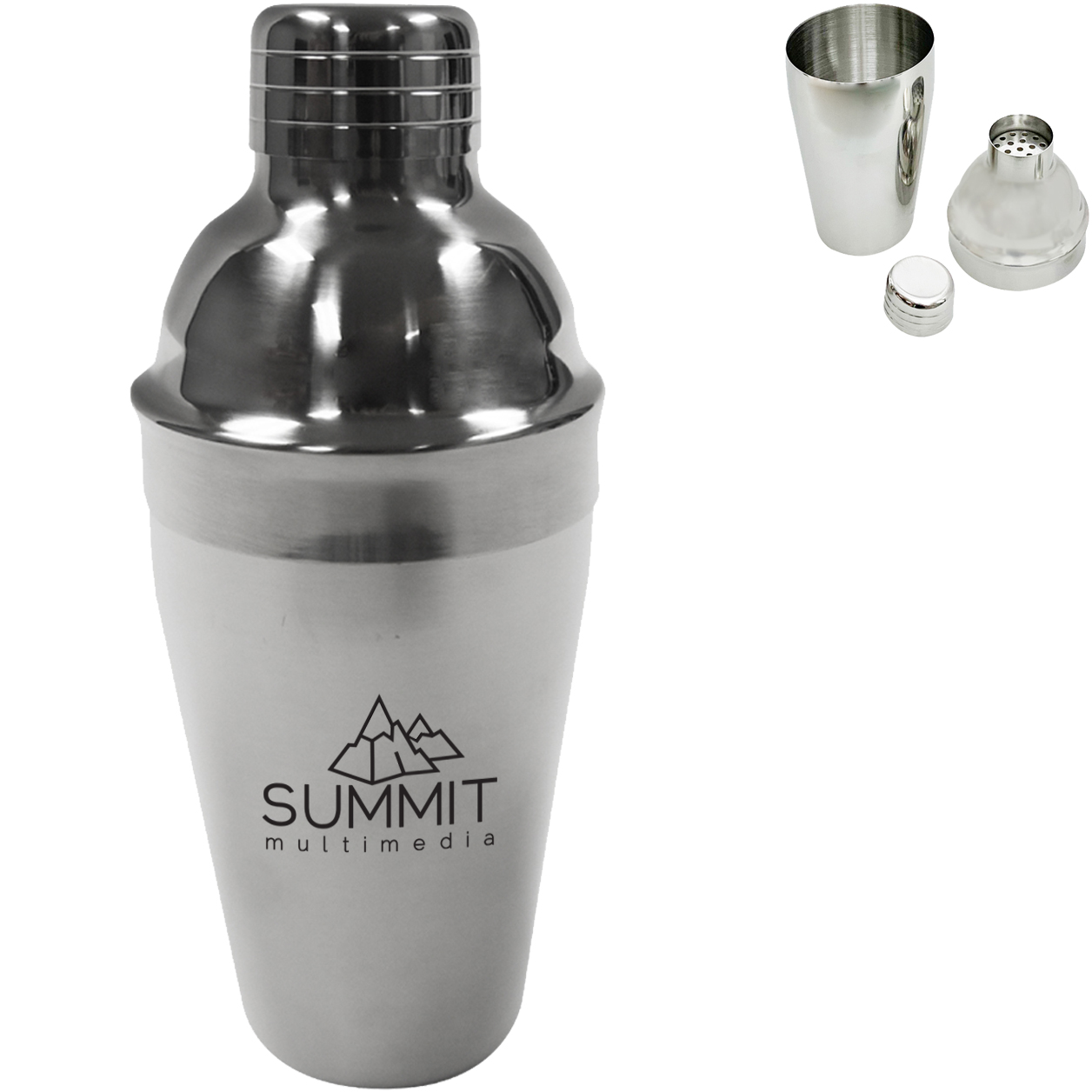 Snowfox 22 oz. vacuum insulated cocktail shaker