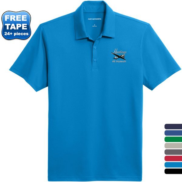 Port Authority® Polyester Performance Staff Men's Polo