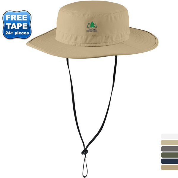 Port Authority® Outdoor Poly/Nylon Wide-Brim Hat