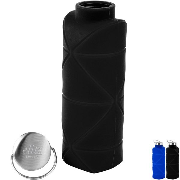 Origami Silicone Water Bottle, 25oz.