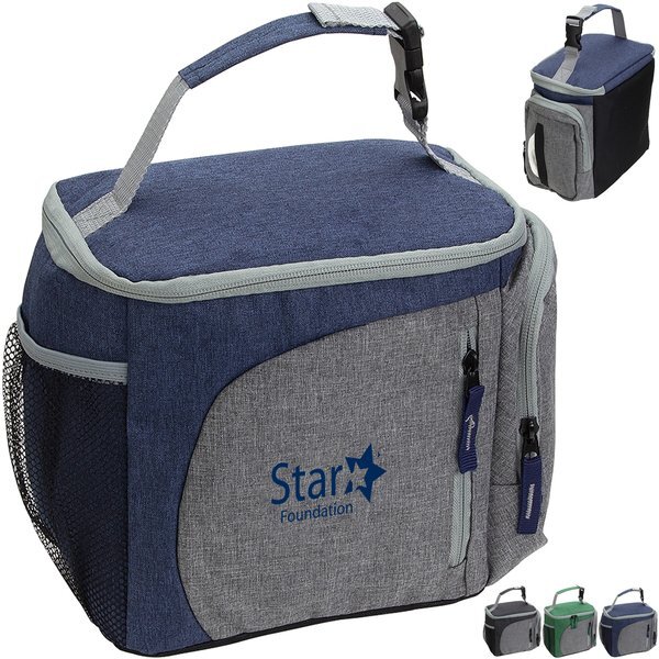 Summit Insulated Polyester Cooler Bag w/ Napkin Dispenser