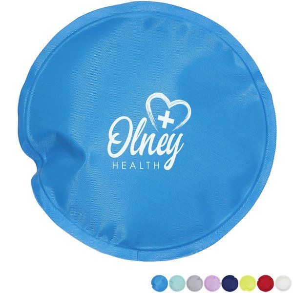 Round Nylon-Covered Hot & Cold Pack
