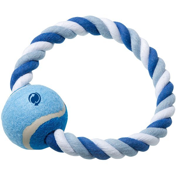 Circlet Rope Ring & Ball Pet Toy